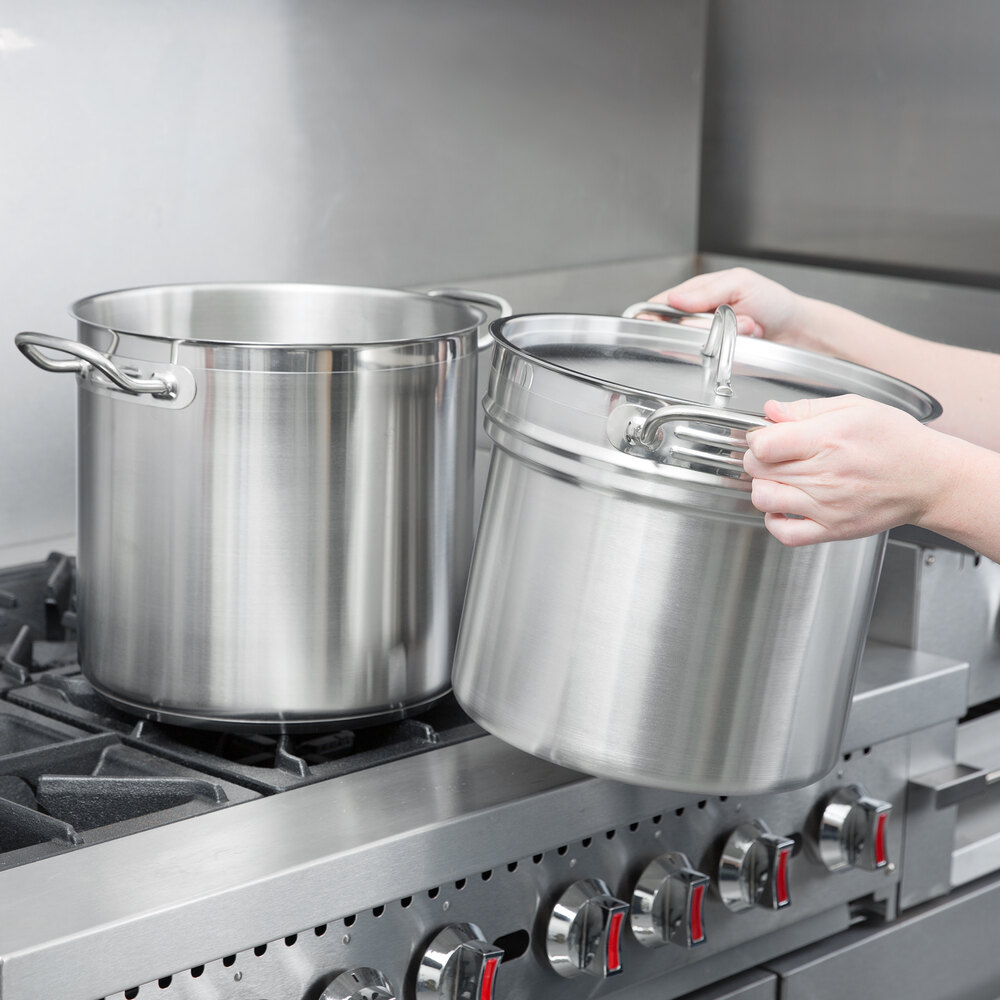 Vigor 16 Qt Stainless Steel Aluminum-Clad Double Boiler