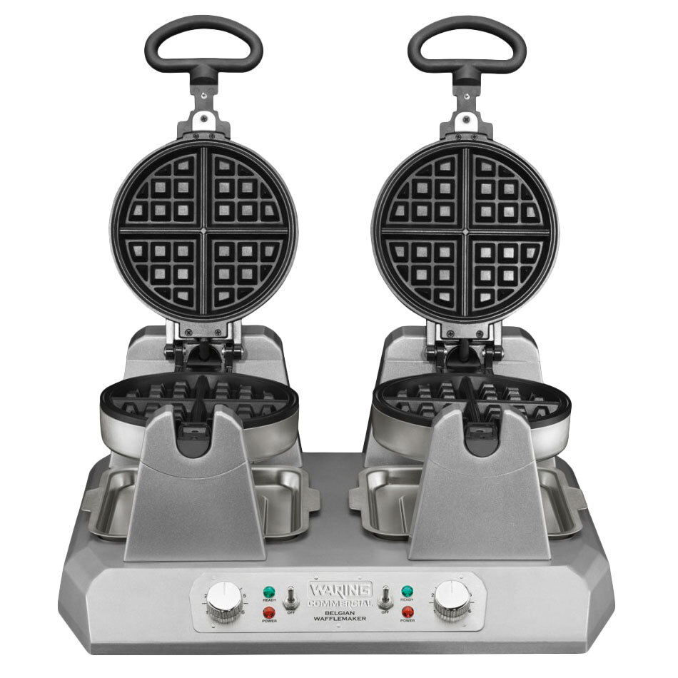 Waring WW250BX Commercial Double Belgian Waffle Iron / Maker 208V