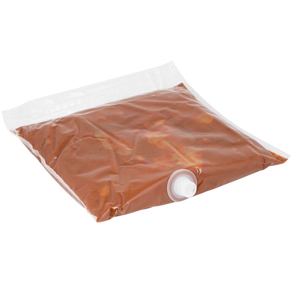 Carnival King 110 oz. Chili Sauce Bag - 4/Case