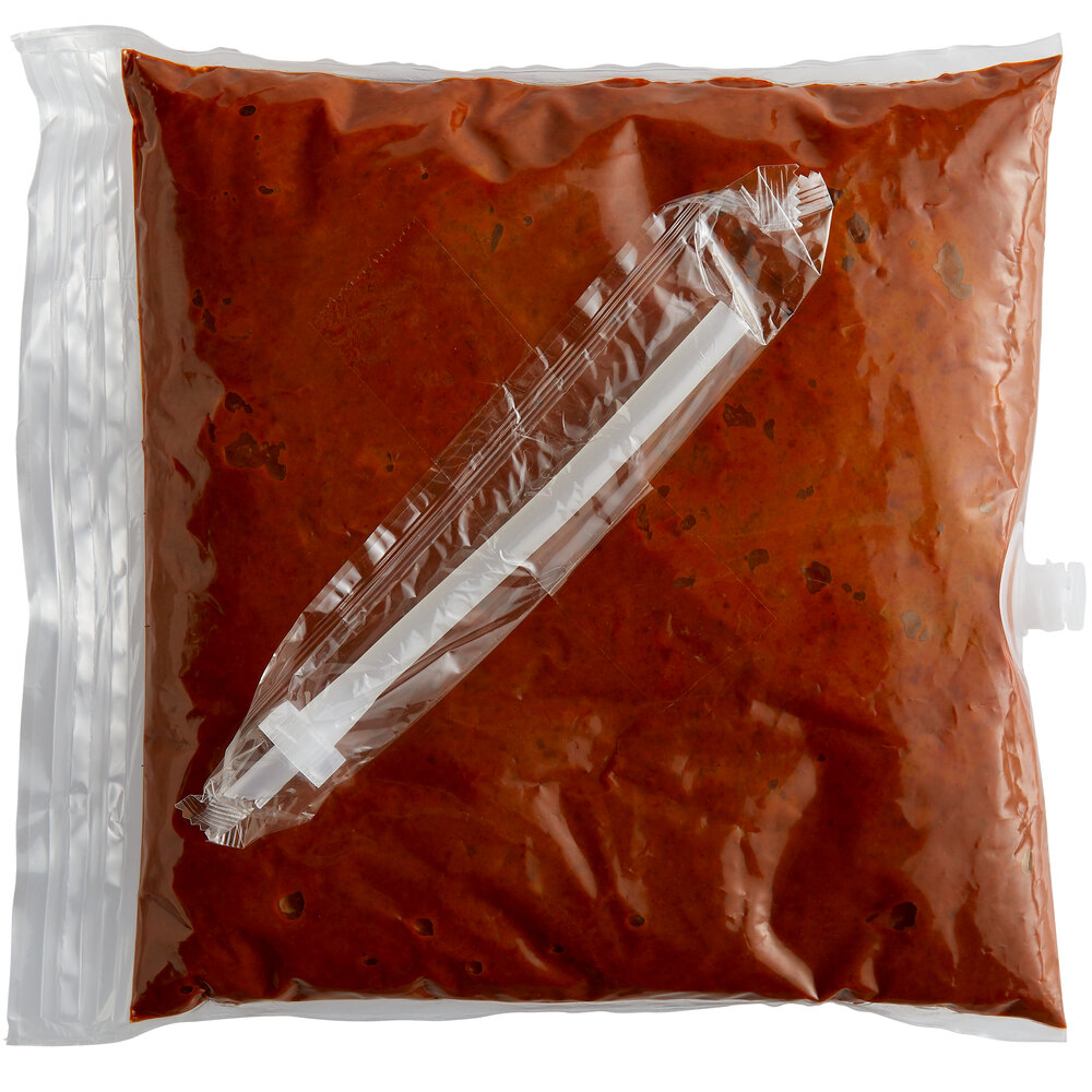 Carnival King 110 oz. Chili Sauce Bag - 4/Case