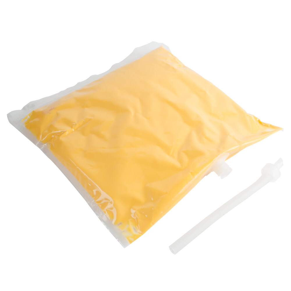 Carnival King 110 oz. Cheddar Cheese Sauce Bag 4/Case