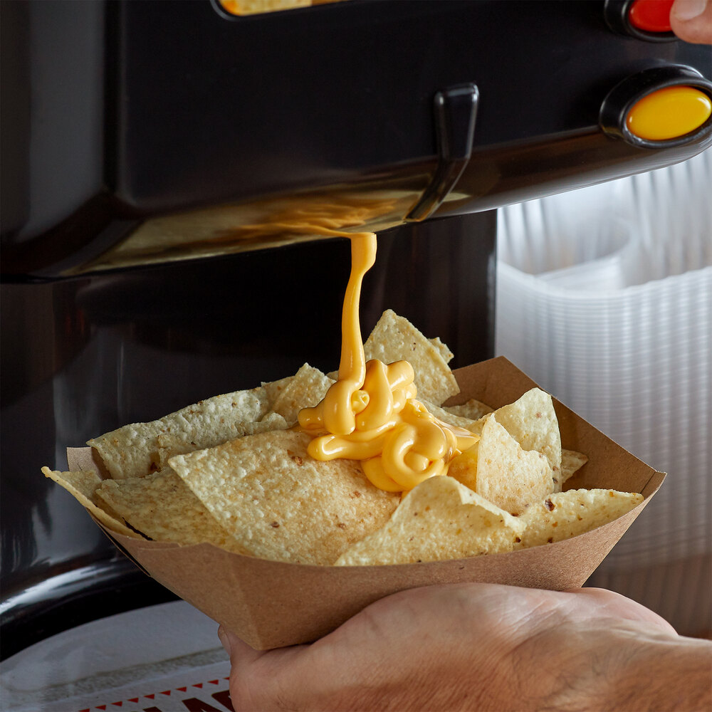 Nacho Cheese Bag - 110oz - 4/case | WebstaurantStore