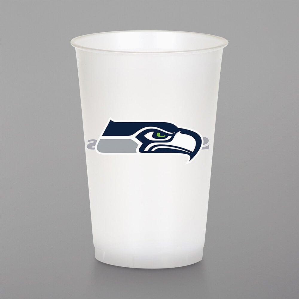 Creative Converting 019528 Seattle Seahawks 20 oz. Plastic