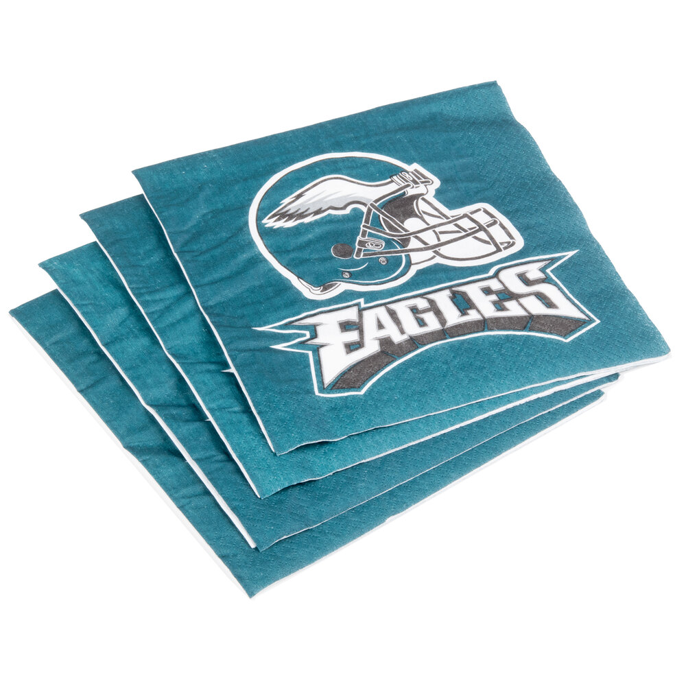 Creative Converting 669524 Philadelphia Eagles 2Ply Luncheon Napkin