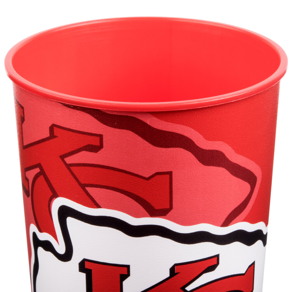 Creative Converting 119516 Kansas City Chiefs 22 oz. Plastic Souvenir