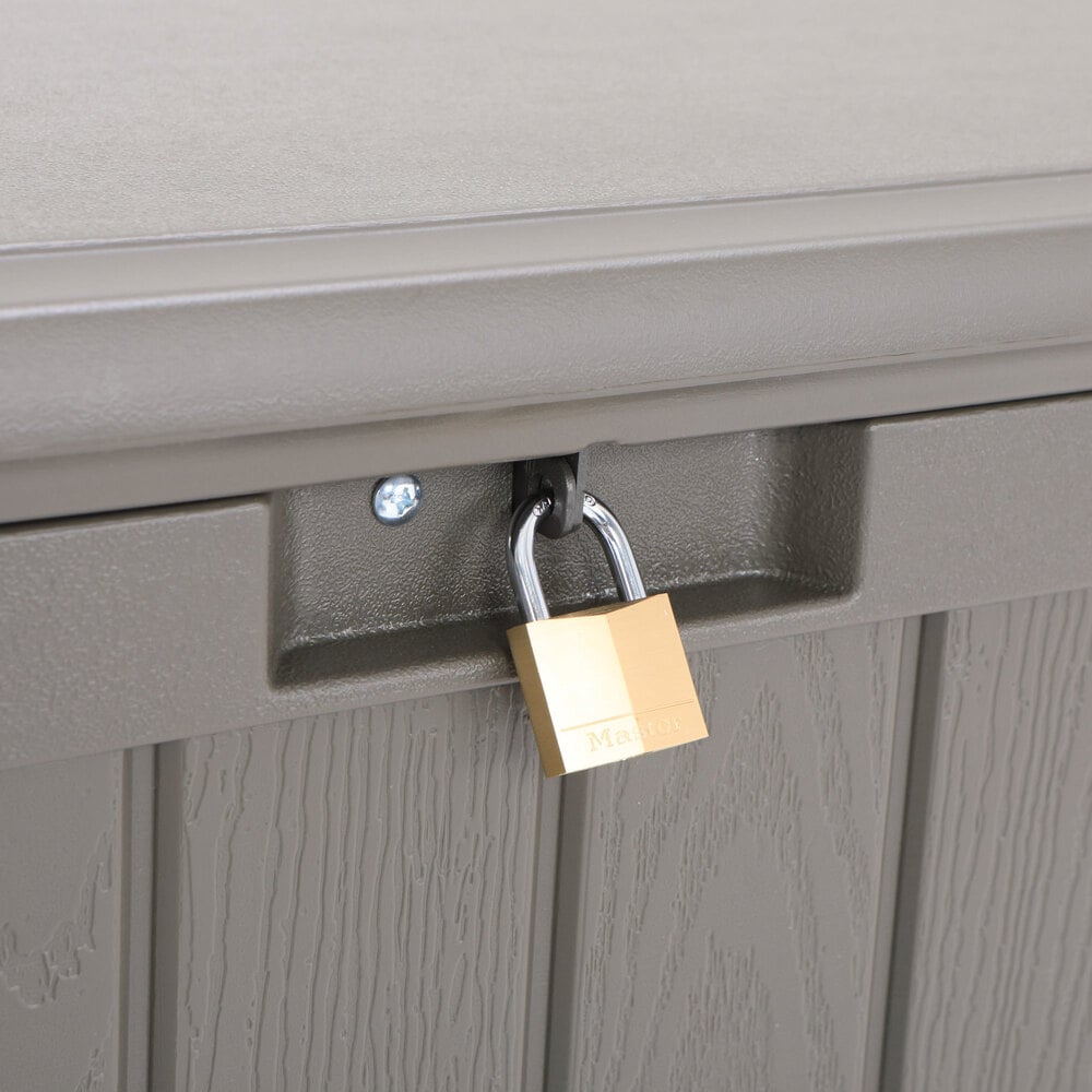 Lifetime 60089 Brown 116 Gallon Outdoor Storage Box