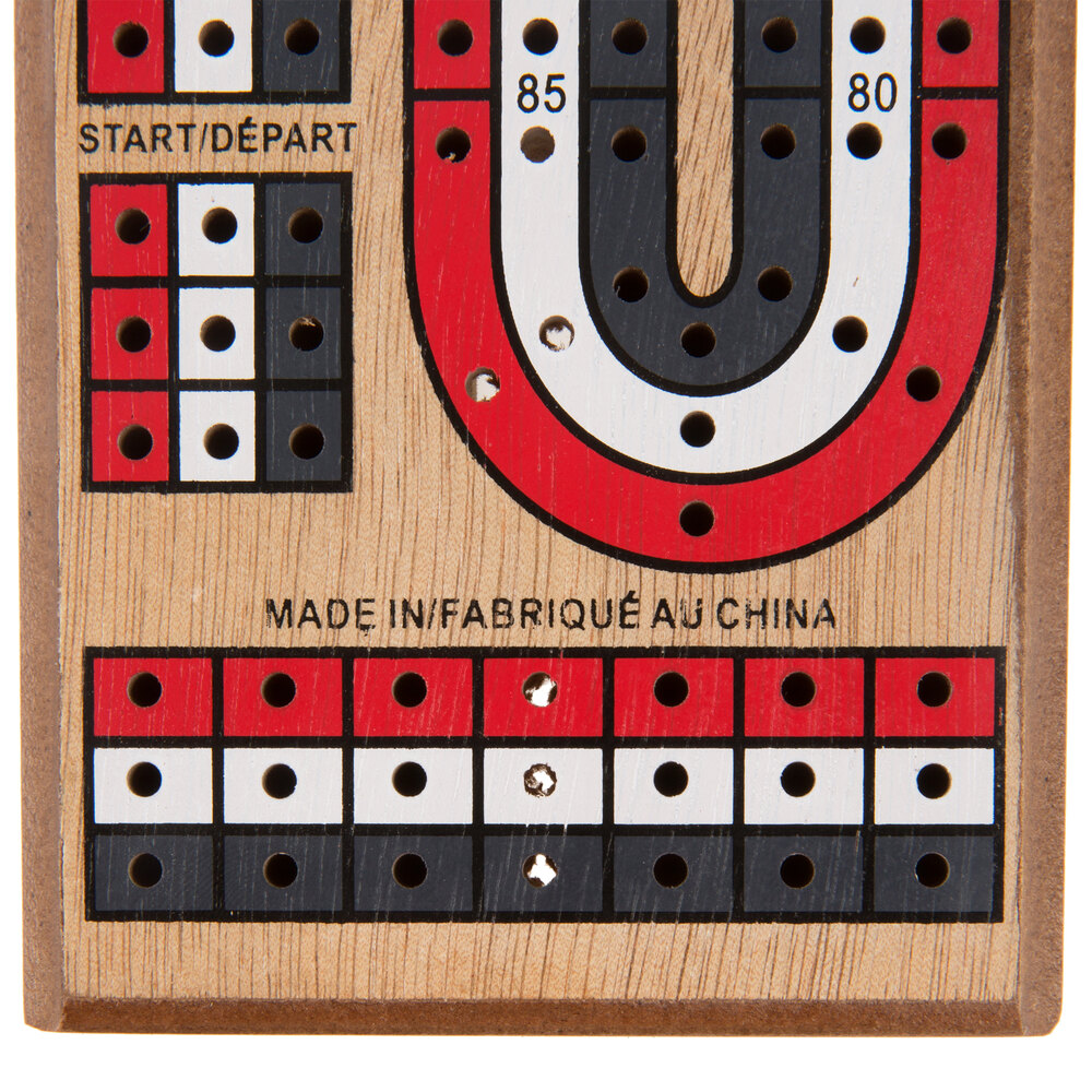 bicycle cribbage board