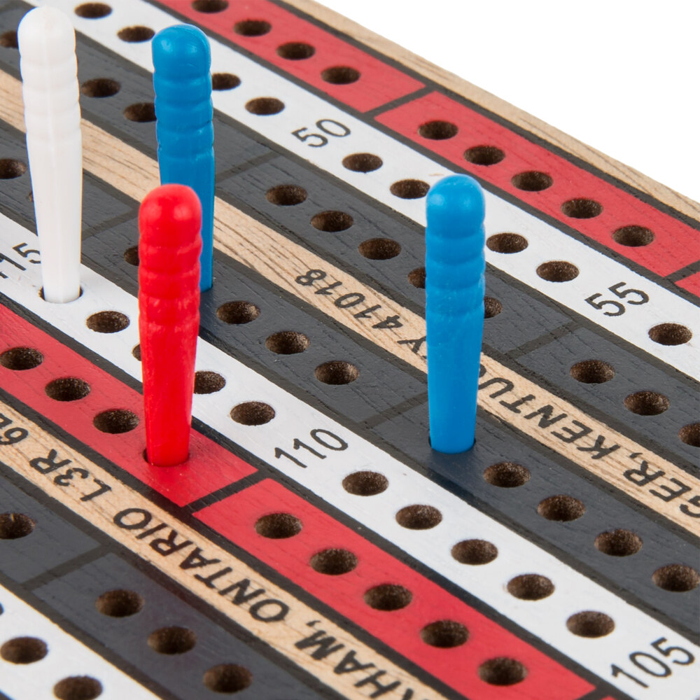 bicycle cribbage board