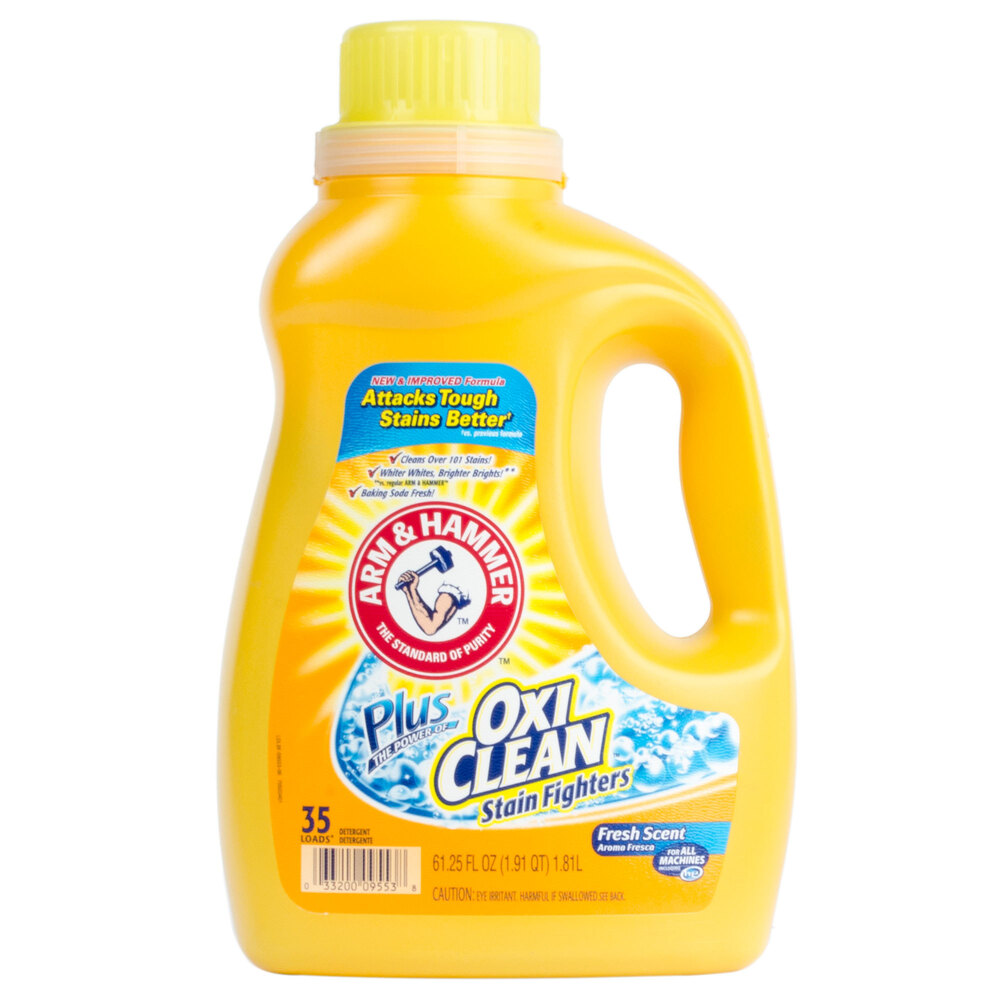 Arm & Hammer 61.25 oz. Plus OxiClean Liquid Laundry Detergent