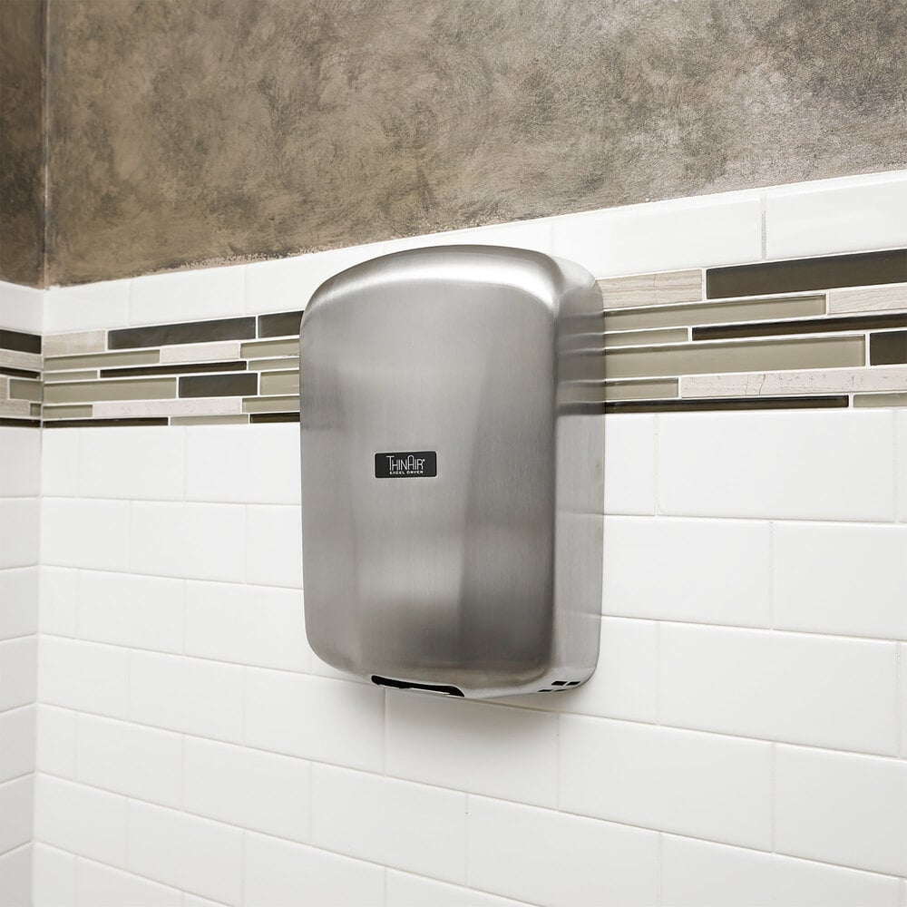Excel TASB ThinAir® HighEfficiency Hand Dryer with Brushed Stainless