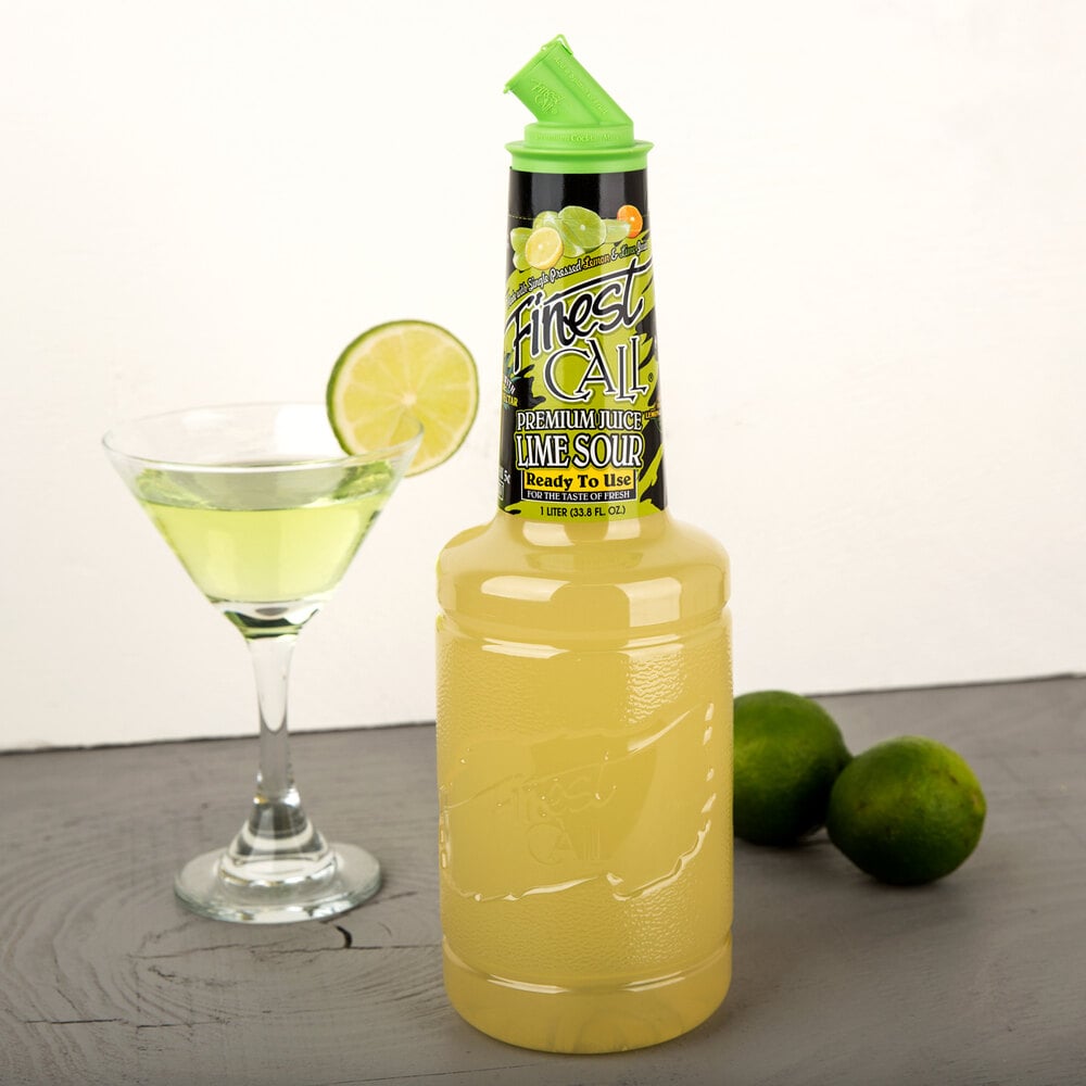 Finest Call 1 Liter Premium Lime Sour Mix