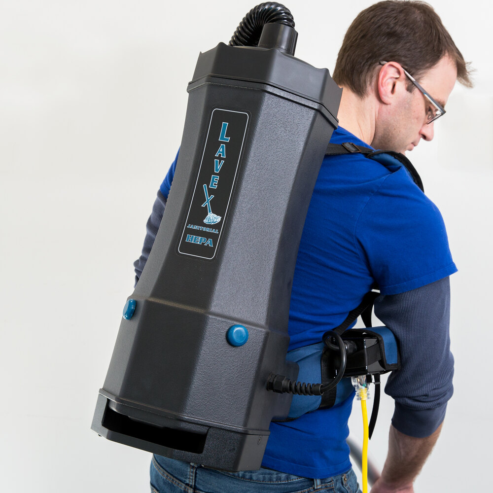 Lavex Backpack Vacuum Cleaner with HEPA Filtration