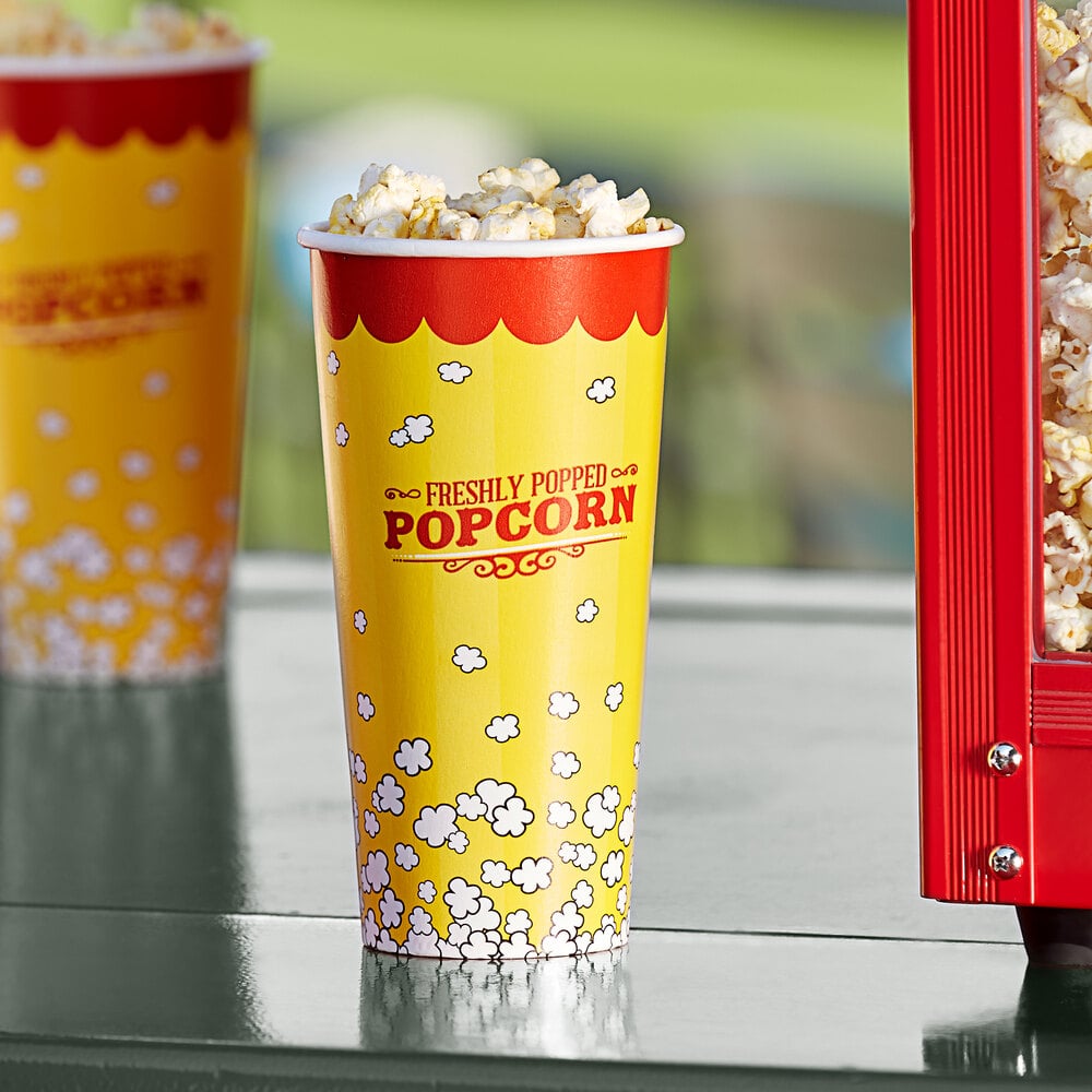 Carnival King 24 oz. Popcorn Cup 1000/Case