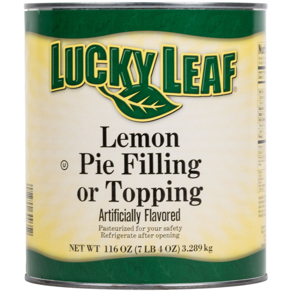 Lucky Leaf Lemon Pie Filling 10 Can