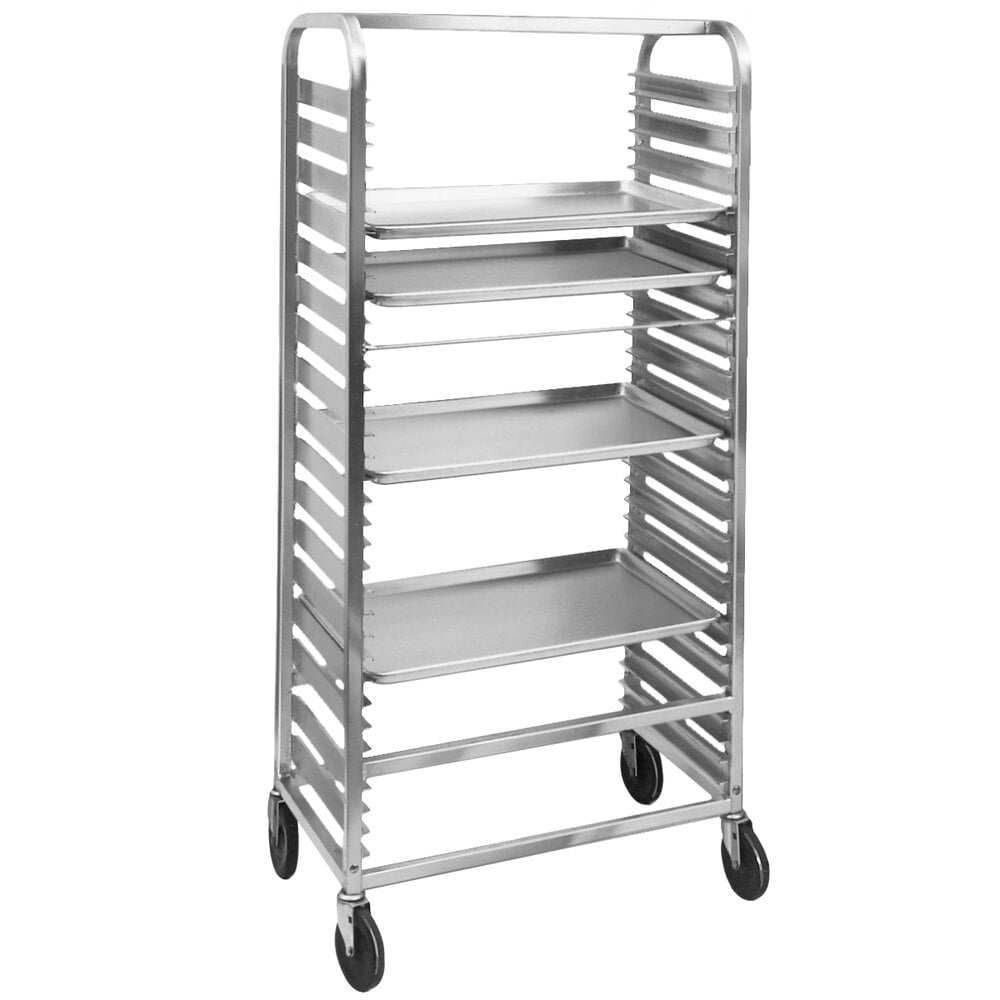 Channel 571AC6 36 Pan Side Load Aluminum Bun / Sheet Pan Rack Assembled