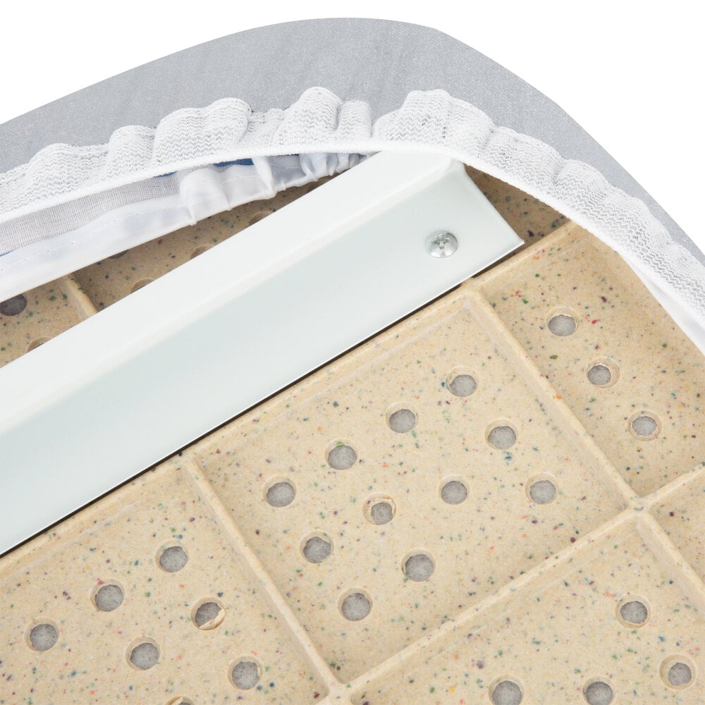 Silver SiliconeCoated Ironing Board Cover with Storage Pocket for 14