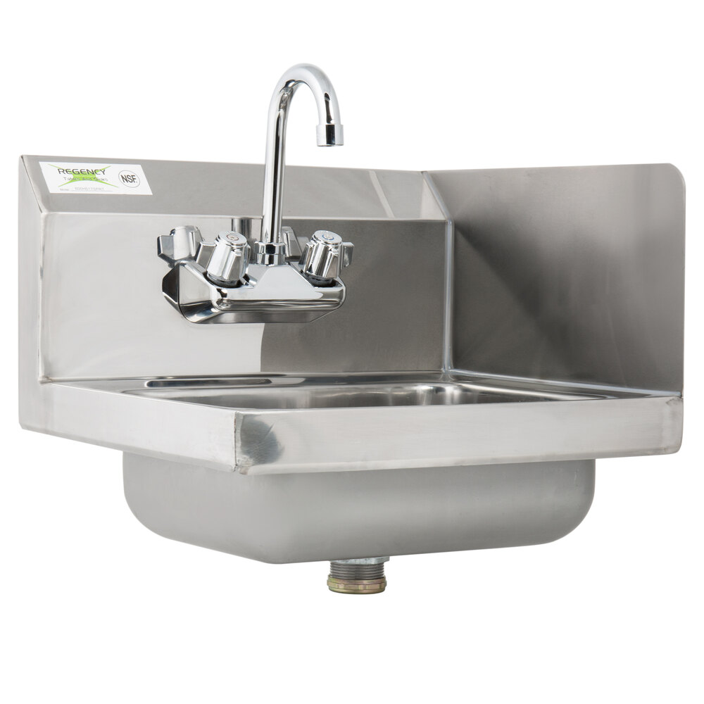 600hs17sprt Regency Parts And Accessories Regency Hand Sink Mounting