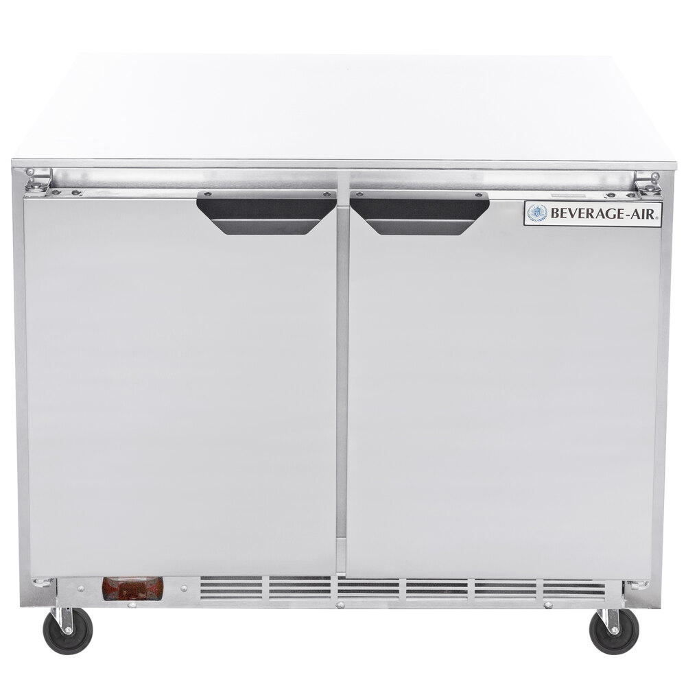 115 Volts Beverage-Air UCR34HC 34 inch Shallow Depth Low Profile Undercounter Refrigerator ...