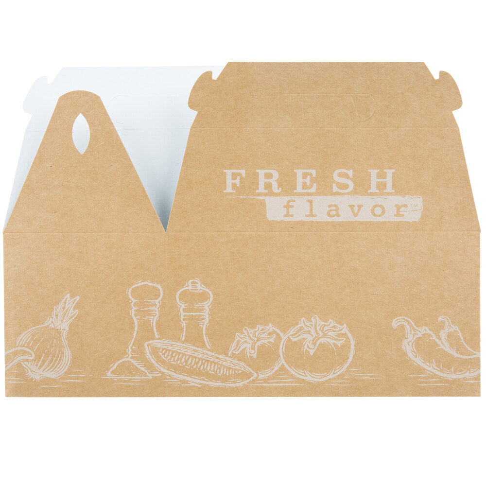 BarnStyle Take Out Lunch & Chicken Box w/ Fresh Print Design