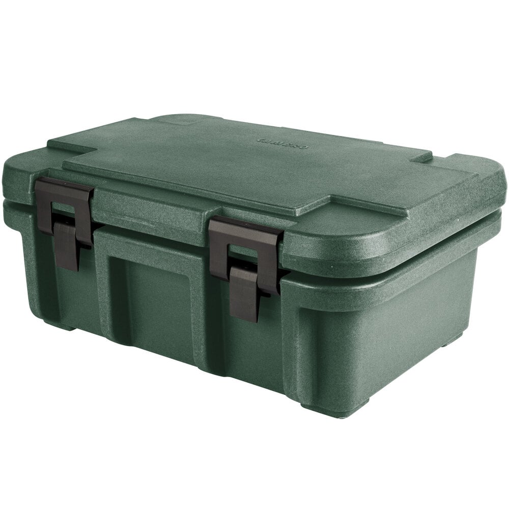 Cambro UPC160192 Camcarrier Ultra Pan Carrier® Granite Green Top ...