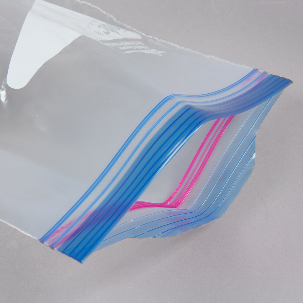 SC Johnson Ziploc® 696187 7" x 7 7/16" 1 Qt. Freezer Storage Bag with