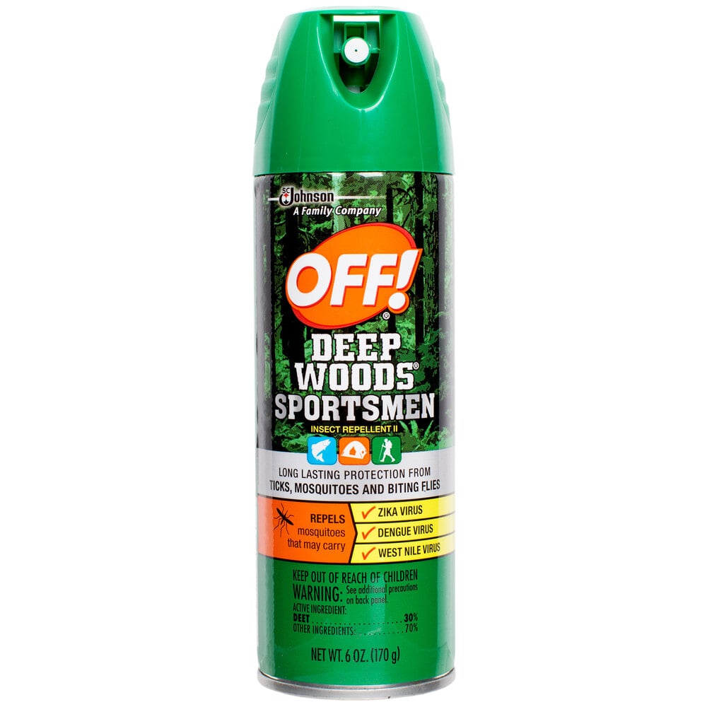 SC Johnson OFF!® 629374 6 oz. Deep Woods® Sportsmen Insect Repellent II ...