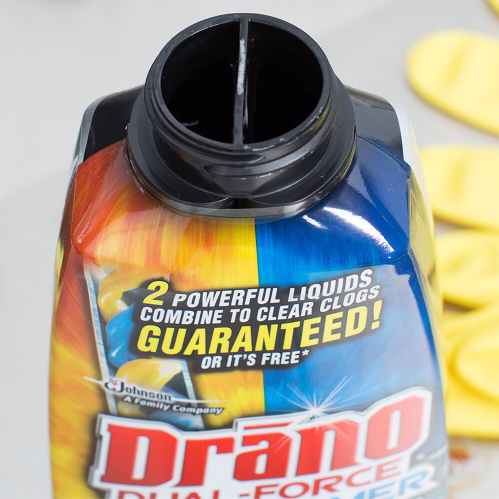 SC Johnson Drano® 14768 17 oz. Dual Force Foamer Drain Cleaner