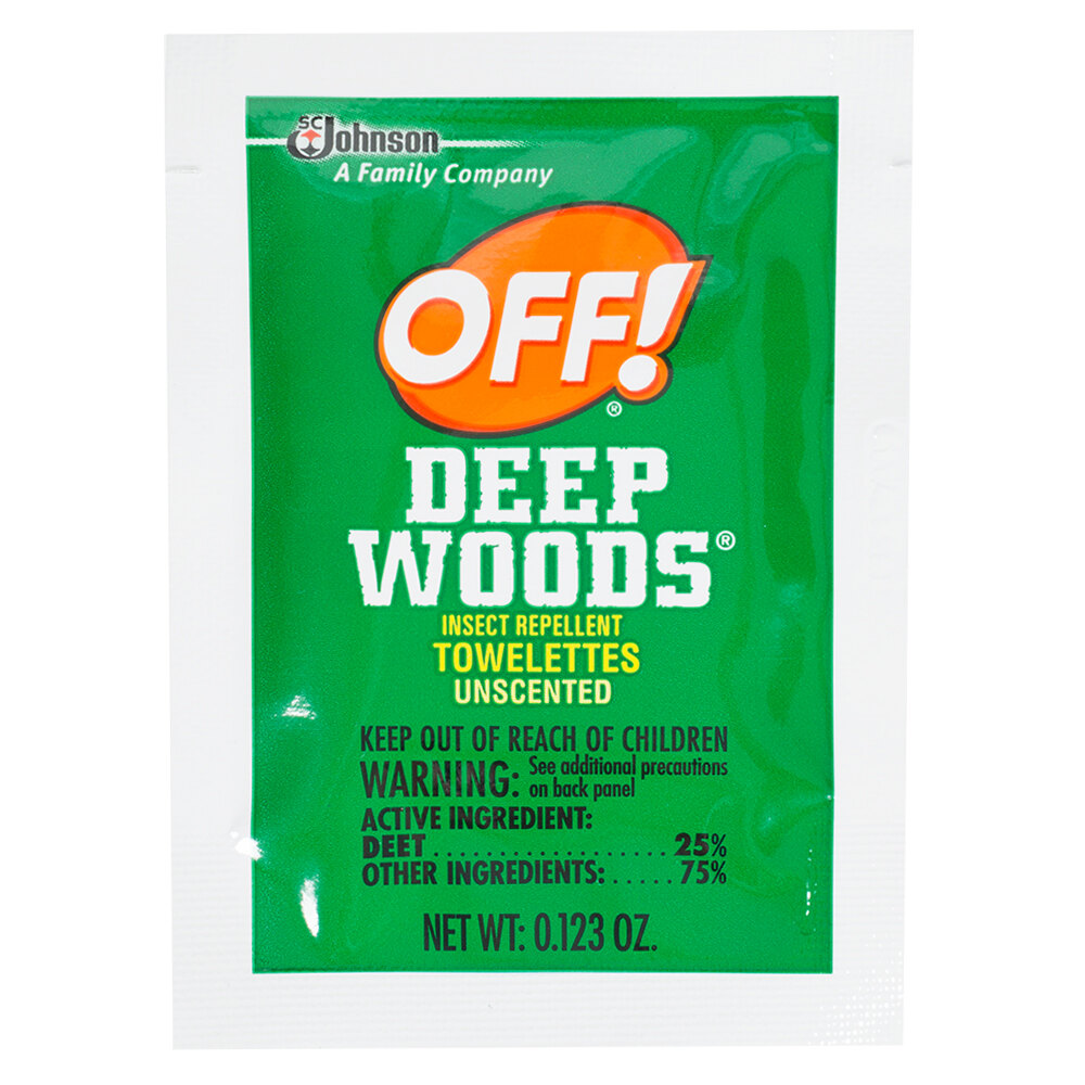 SC Johnson OFF!® 611072 Deep Woods® 12 Count Insect Repellent