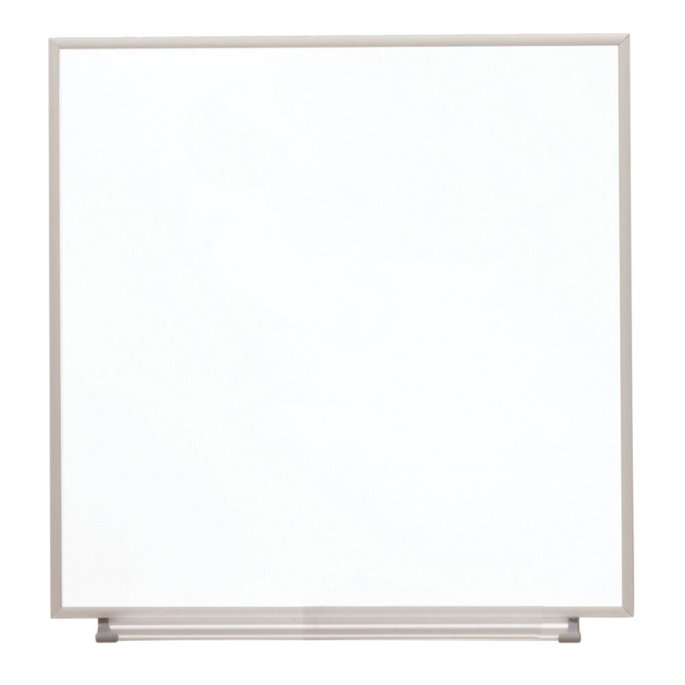 Quartet M4831 Matrix 31" x 48" Steel Whiteboard with Silver