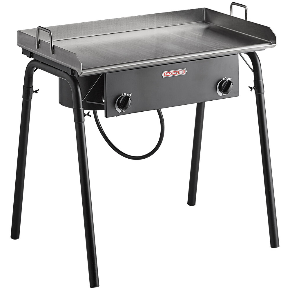 Outdoor Flat Top Griddle, 30" x 16" WebstaurantStore