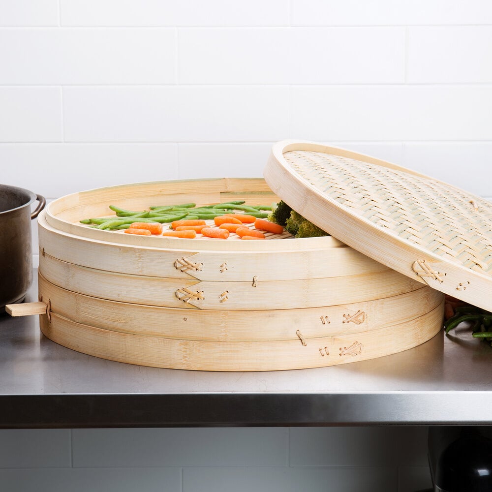 Town Large Bamboo Steamer Set 24" staurantStore