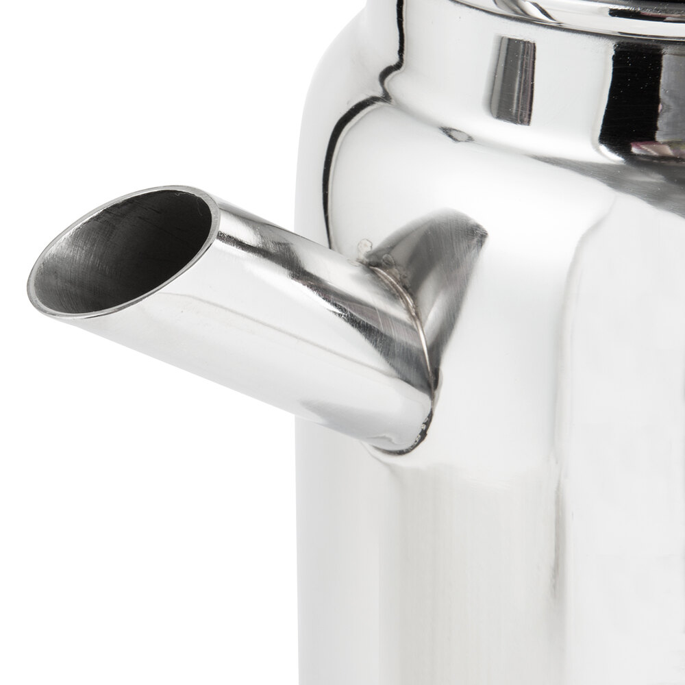 Vollrath 46572 2 Qt. Stainless Steel Batter Dispenser with Hollow Handle