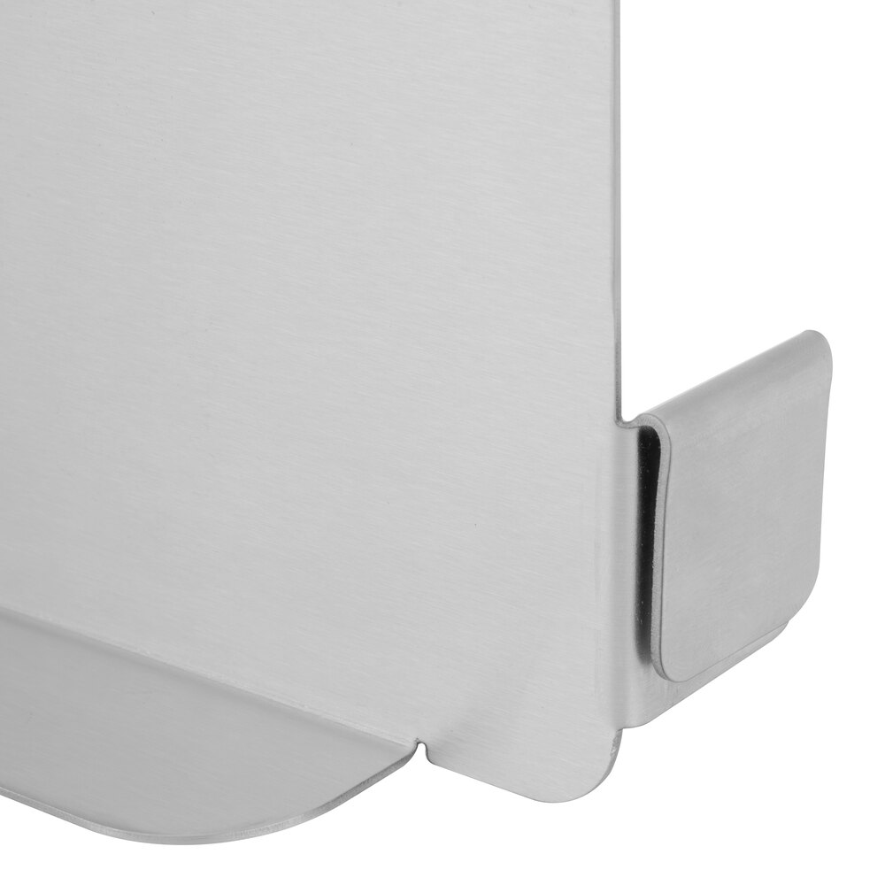 Regency Stainless Steel Wall Shelf Divider 12" x 4"