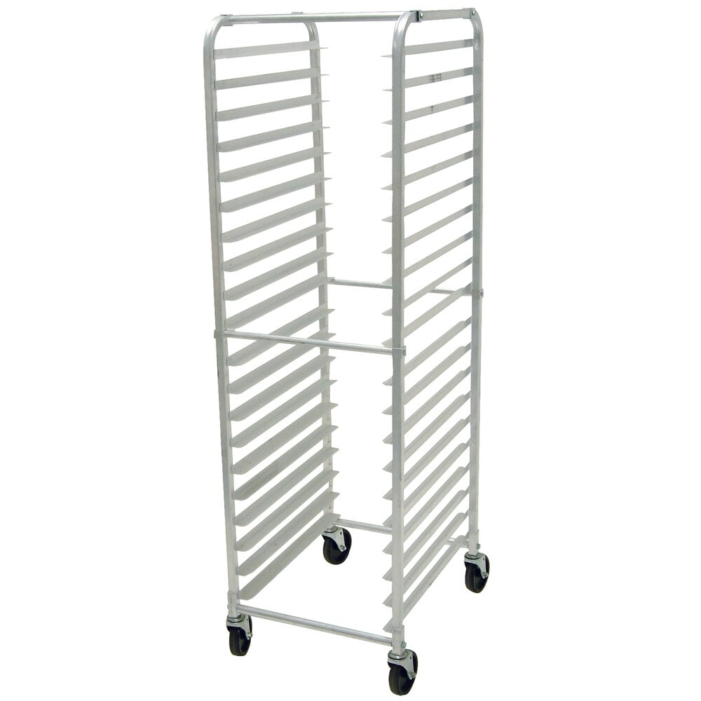 advance tabco pr20 3k 20 pan end load bun sheet pan rack unassembled sheet pan rack