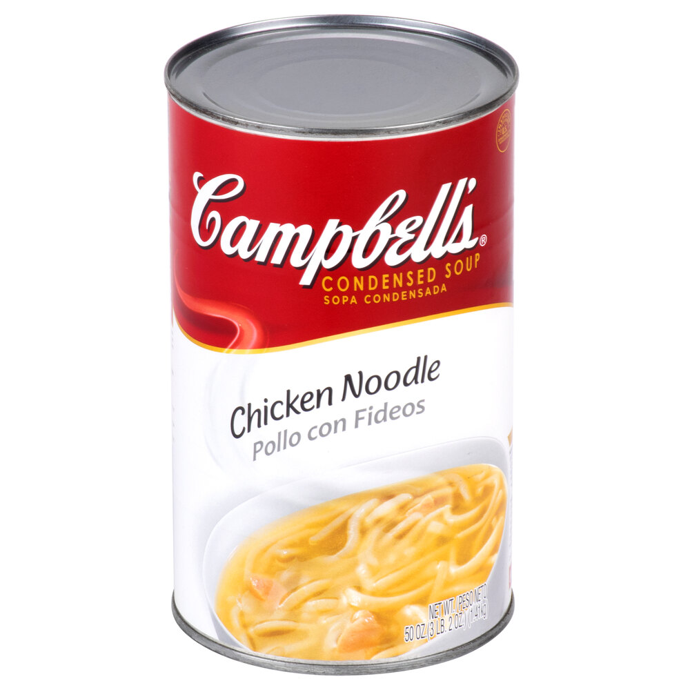 Campbells Chicken Noodle Soup Condensed 50 Oz Can