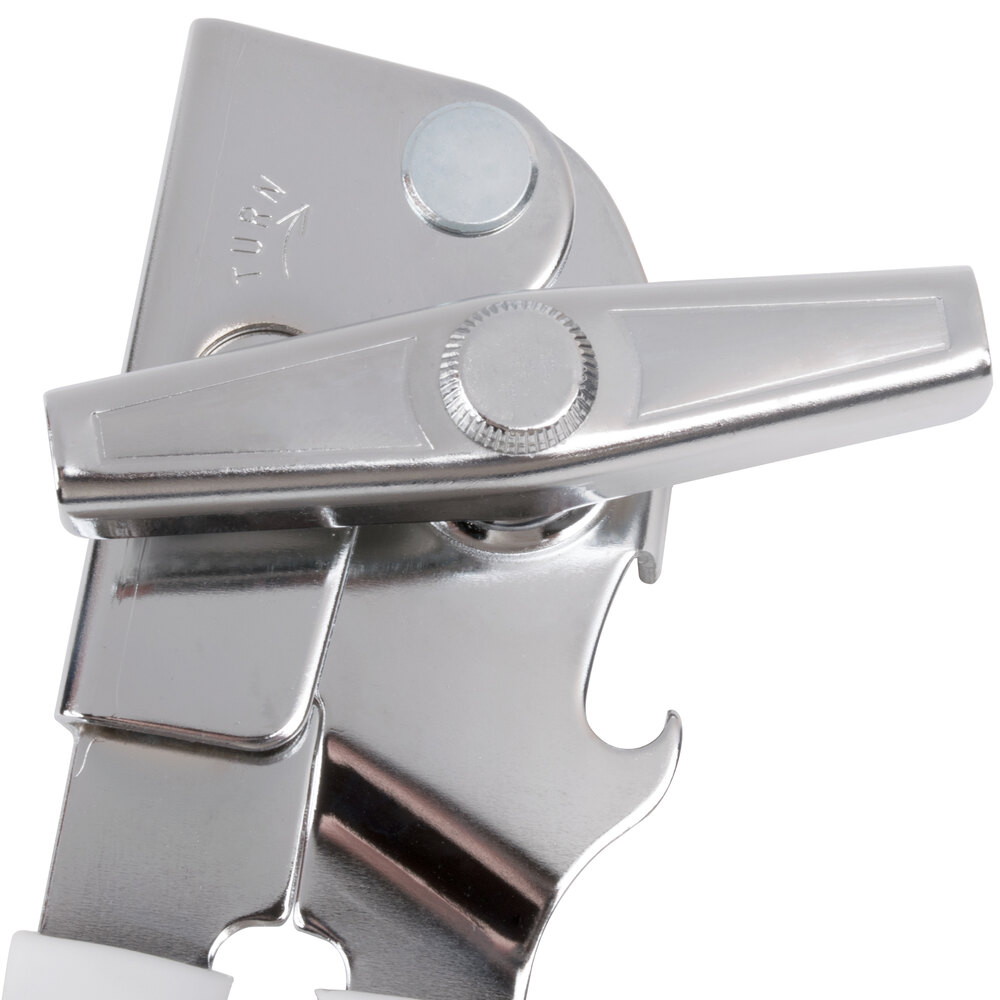 SwingAWay Portable Can Opener with White Handle