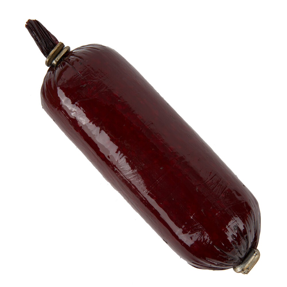 Seltzer's Lebanon Bologna 8 oz. Sweet Bologna Chub 15/Case