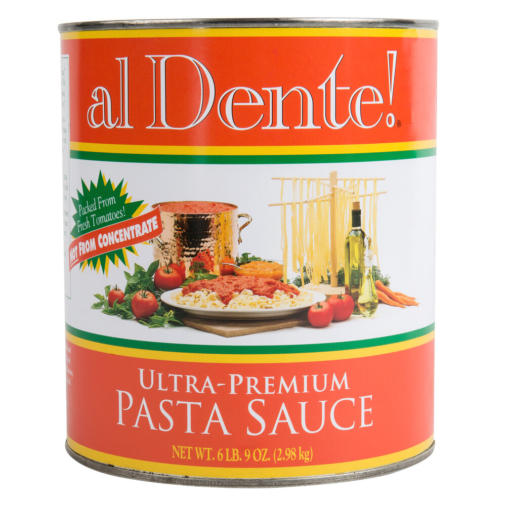 Stanislaus 10 Can Al Dente UltraPremium Pasta Sauce 6/Case