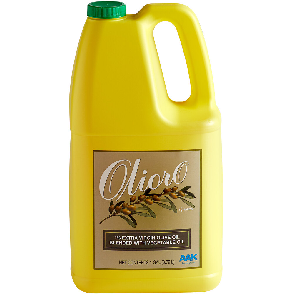 AAK Olioro 1 Gallon 99 Soybean Oil and 1 Extra Virgin Olive Oil Blend