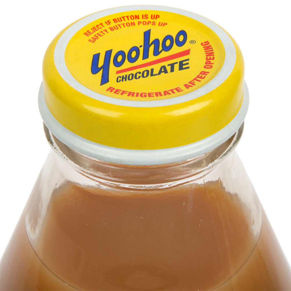 Yoohoo 16 oz. Chocolate Drink in Glass Bottle 24/Case