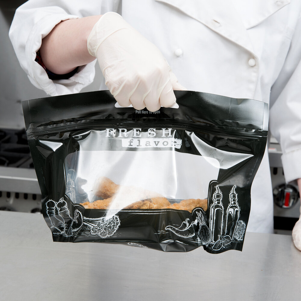 Large Rotisserie Chicken / Hot Food Bag with Fresh Flavor Print 250/Case