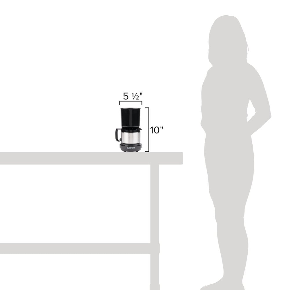 Cuisinart 4 Cup Coffee Maker (Conair WCM08B)