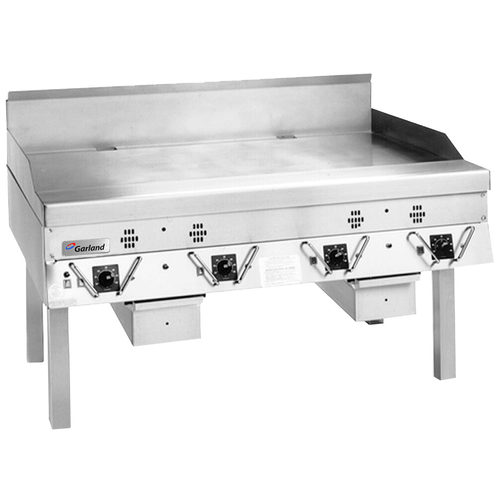 Garland CG48R01 48" Master Series Natural Gas Production Griddle with Thermostatic Controls