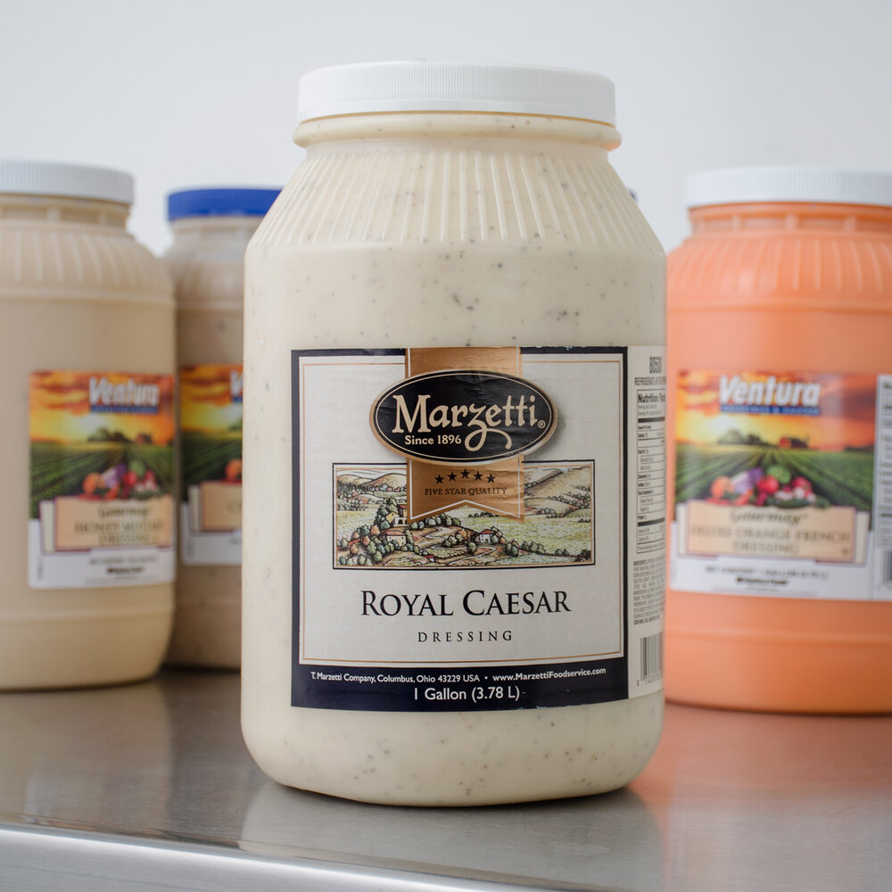 Marzetti 1 Gallon Royal Caesar Dressing 4/Case