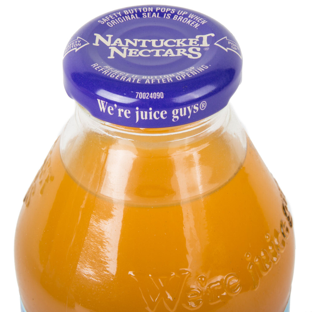 Nantucket Nectars 16 oz. Peach Orange Juice 12/Case