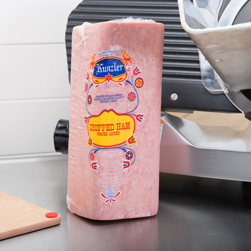Kunzler 6 Ib. Chopped Ham Loaf 2/Case
