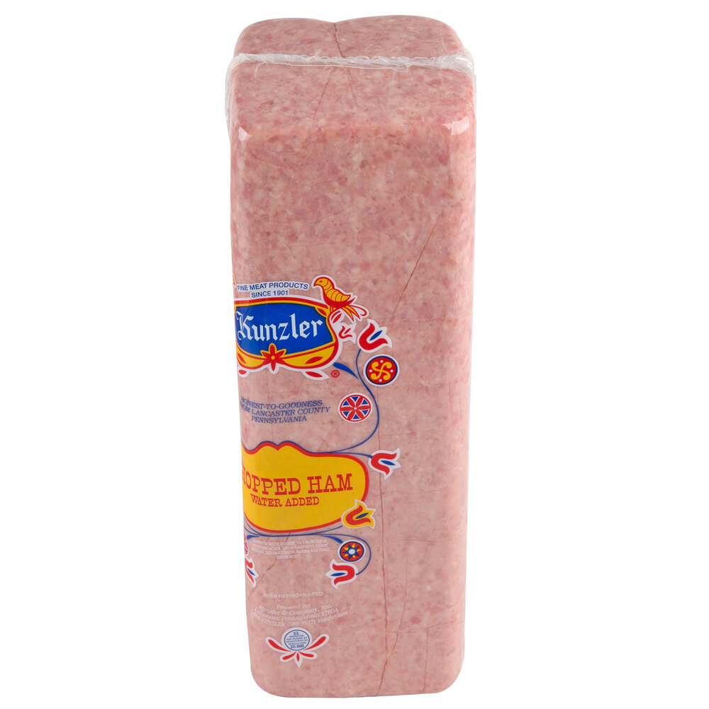 Kunzler 6 Ib. Chopped Ham Loaf 2/Case