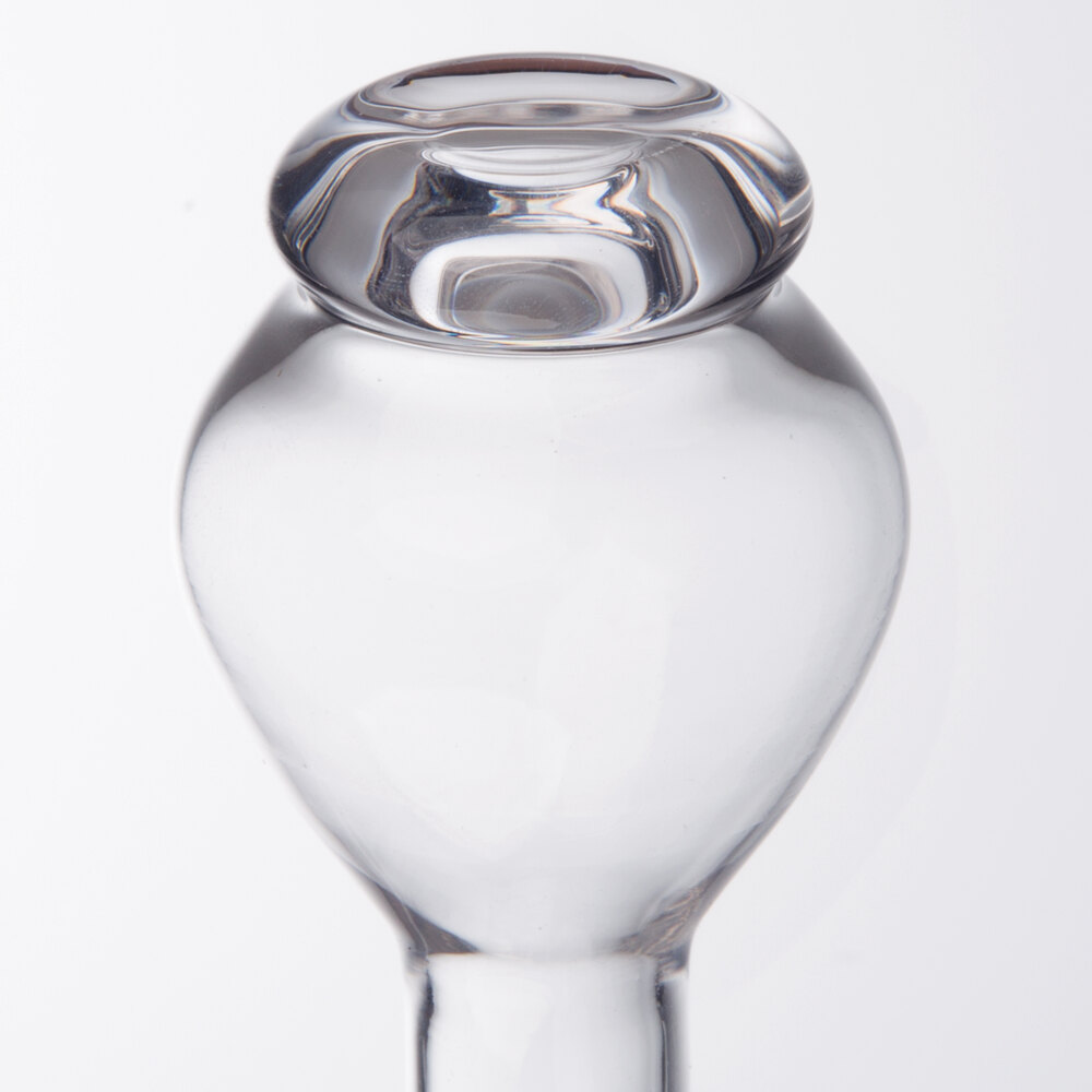 American Metalcraft BB3 2 oz. Clear Glass Bitters Bottle