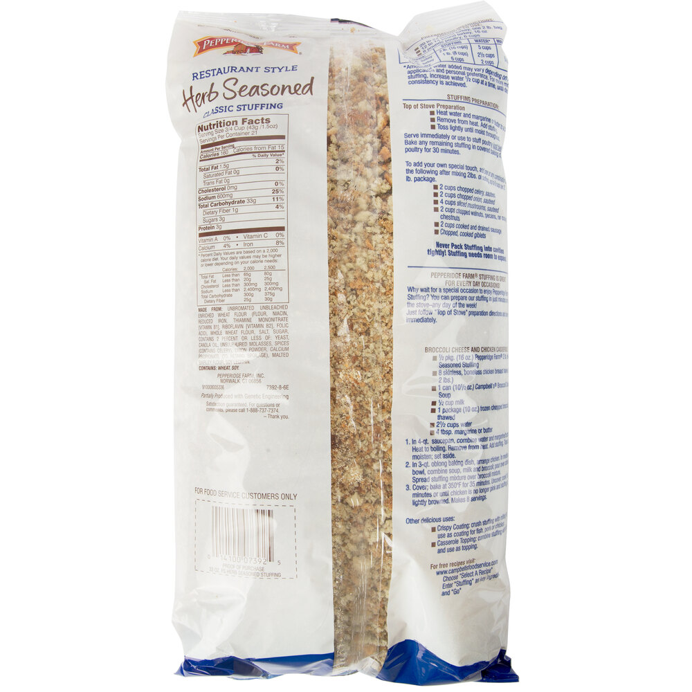 Pepperidge Farm Classic Stuffing (Herb Seasoned) 6/Case