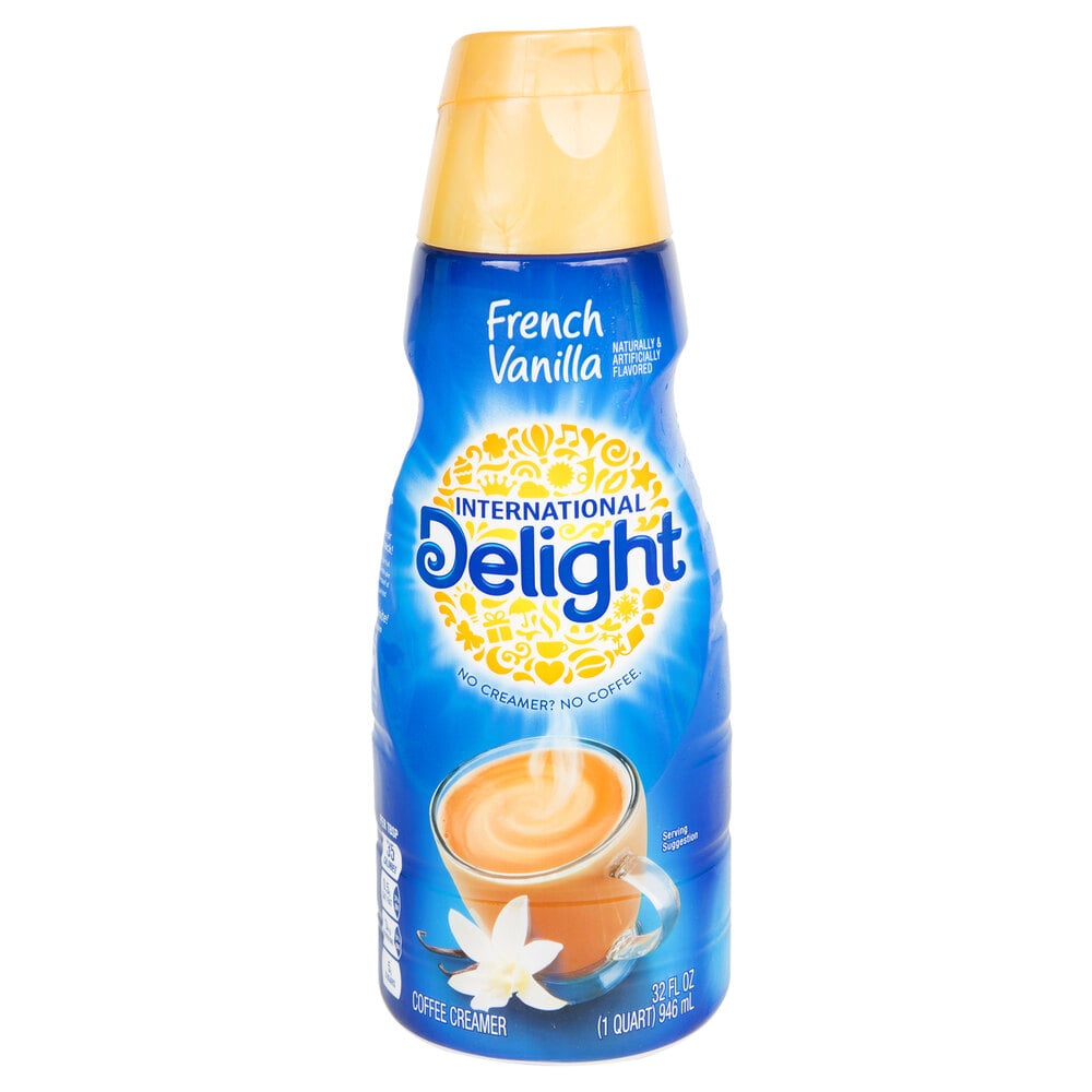 International Delight 32 fl. oz. French Vanilla Coffee Creamer 12/Case